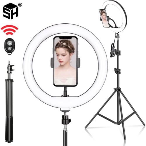 10inch/26cm Led Ring Light Selfie Ring Light Photography For Youtube Makeup Video Light With Tripod For Phone