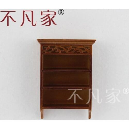 Dollhouse 1/12th Scale Miniature furniture Suspension type multi-storey Display cabinet
