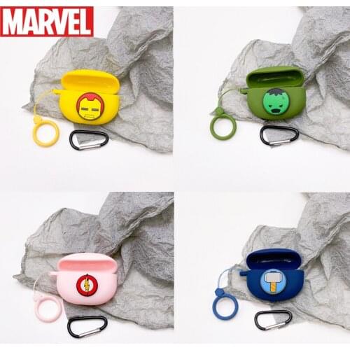 Marvel Soft Silicone Case For Oppo Enco X Bluetooth Wireless Earphone Case For Oppo Enco X Cover Charging Box Cases
