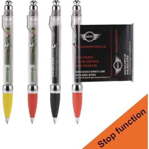 New ! Stop function Banner pen BP018 adversting pen/office/business /company logo/fasionable ball point pen