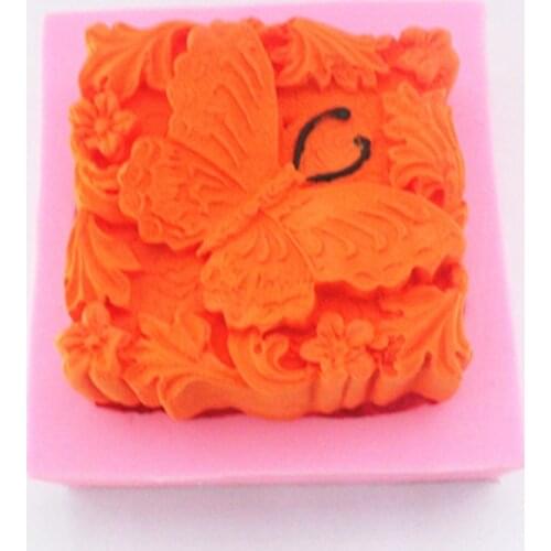 Pastorale Butterfly Craft Art Silicone Soap mold Craft Molds DIY Handmade soap molds