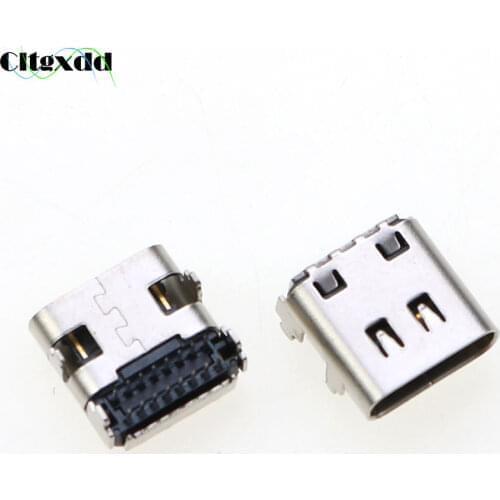 Cltgxdd 1PCS USB 3.1 Type-C USB Connector For JBL Charge 4 Mini Type C Charging Port Female Socket Power Jack