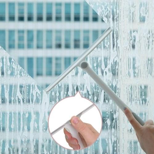 Handheld Cleaning Brush 360 Degree Rotatable Glass Wiper Cleaning Tools, Waterproof Anti-slip Windows Scraper Hanging Cleaner