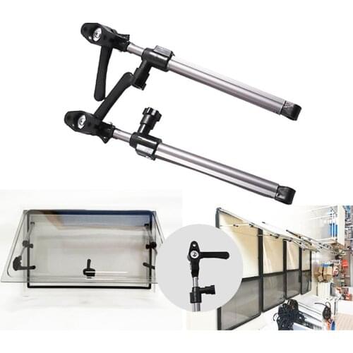RV Telescopic window support Feet Rod Aluminum Alloy Lifting window replacement Bar parts for Motor home, mpv vehicle, yacht