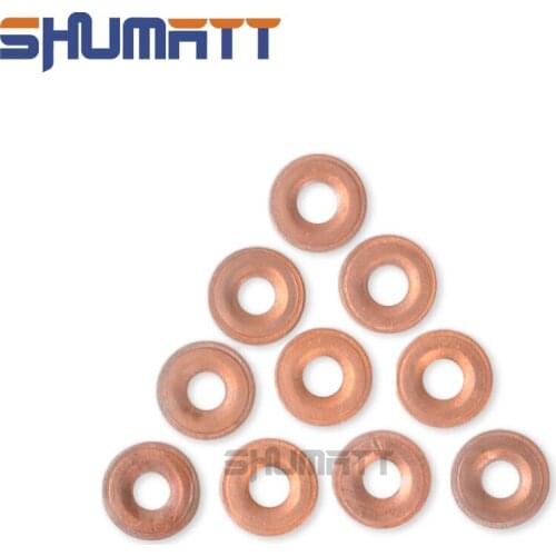 50PCS Common Rail Injector Sealing Ring 2.1mm For 0445110 0445120 Injectors