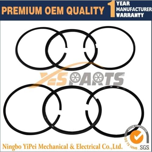 2 set Piston Ring STD for KUBOTA Z500