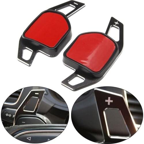 2x Steering Wheel Paddle Shift Extensions for Audi TT/ TTS(2007-2011), R8(2009-2011), A1(2010-2011)