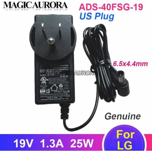 ADS-40FSG-19 19025GPCU-1 19V 1.3A US Plug Switching Adapter Charger For LG Monitor E2242C-BN EAY62768615 19025GPCU-1 19025GPG-1