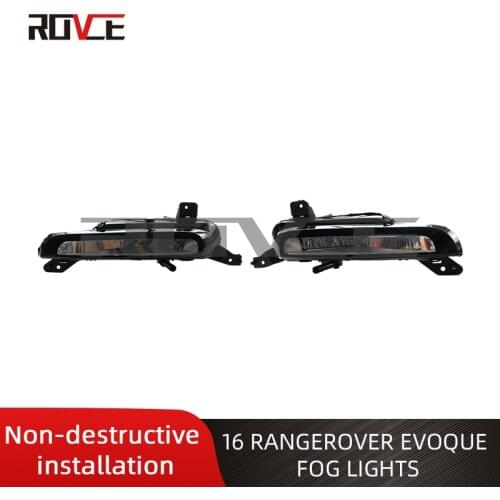 Car Styling Head Fog Lights For Land Rover Range Rover Evoque 2016-2018 LR072645 LR072646