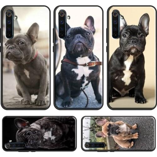French Bulldog Puppy Phone Case For OPPO Realme GT C3 C11 C15 Q3 6 7 8 Pro Coque For OnePlus 9 Pro 7T 8T Nord