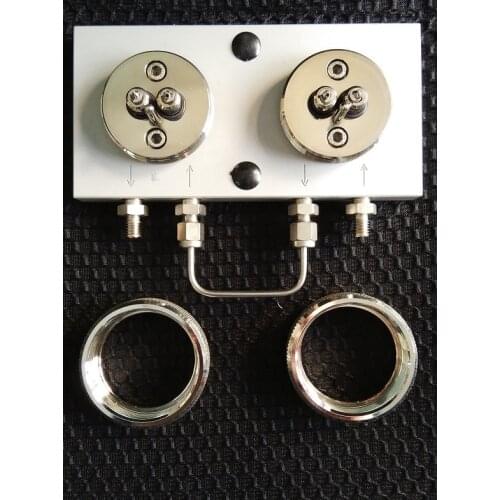 For Agilent Carrier Gas Purification Tube Base CP738407 Double Tube Base Gas Purification Filter Cp7988