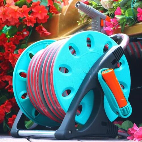 Imported quality water pipe storage rack car wash watering water gun water pipe set garden watering pipe household