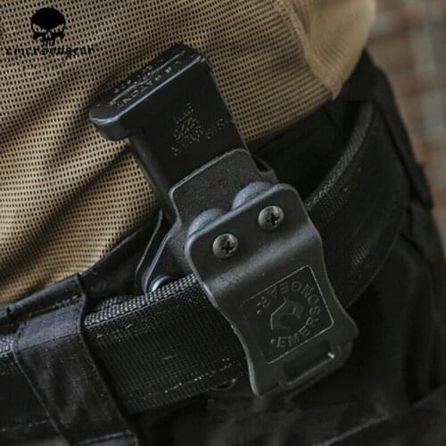Emersongear Built-in hidden magazine cover/Glock 9/40/357 Pouch Guns Case Glock 17 Glock 19 26 22 23 27 31 32 33