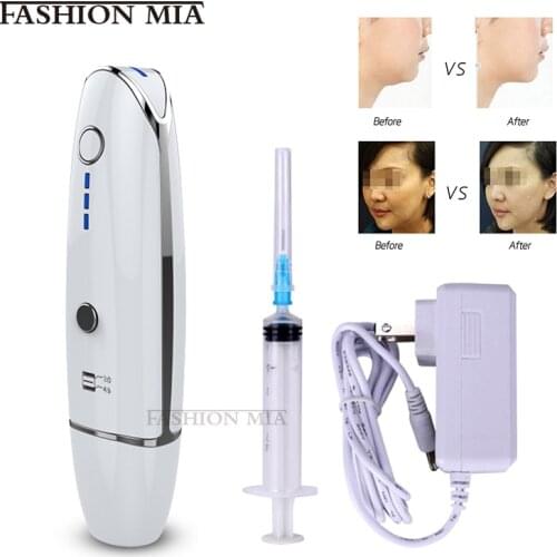 Mini Hifu Ultrasonic Radar Line Carving V-Shape Vibration Massage Home Use For Skin Tightening Face Lift Wrinkle Removal Machine