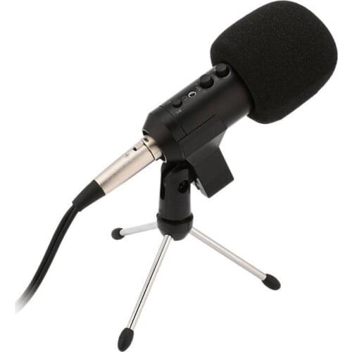 MK-F400TL USB Studio Microphone Condenser Sound Microphones For Computer Karaoke Video Recording