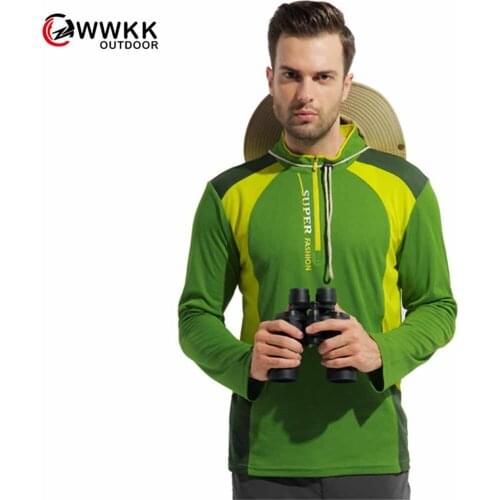 New Long Sleeve T Shirt Lover Couple Top Men Women Breathable Light Fitness Jersey Outdoor Trekking Long Camping Hiking T-Shirts