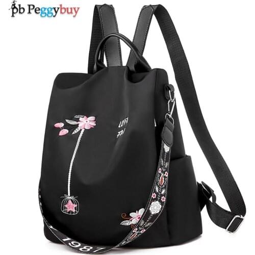 Женские рюкзаки с вышивкой pb Peggybuy China At AliExpress