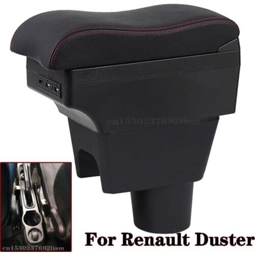 For Renault Duster Armrest For Dacia Duster Car Armrest box Center Storage box car accessories Interior
