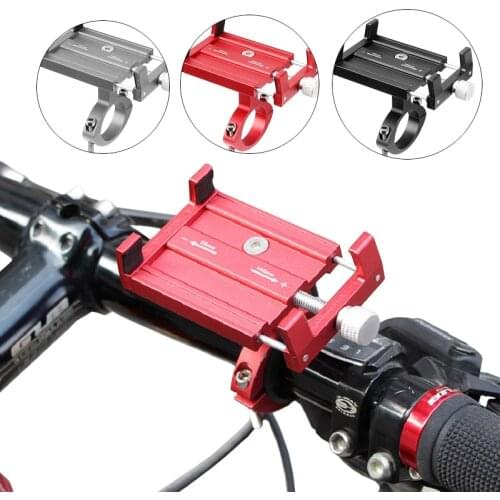 PVC Bike Phone Holder 360° Freely Adjustable Bicycle Shockproof Navigation Phone Bracket Suitable For 3.5-6.8 Inch Phone Frame