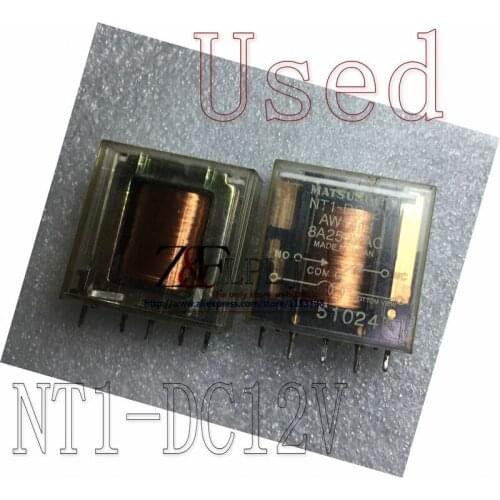 Relay NT1-12V NT1 - DC12V NT1-DC12V AW1411 Used 2PCS/LOST