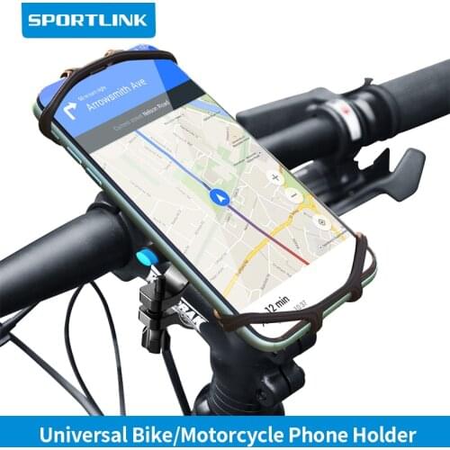 Universal GPS Bike Phone Holder Bicycle Stand Mount moto Bracket Clip motorcycle phone holder for Android for iPhone 12 support