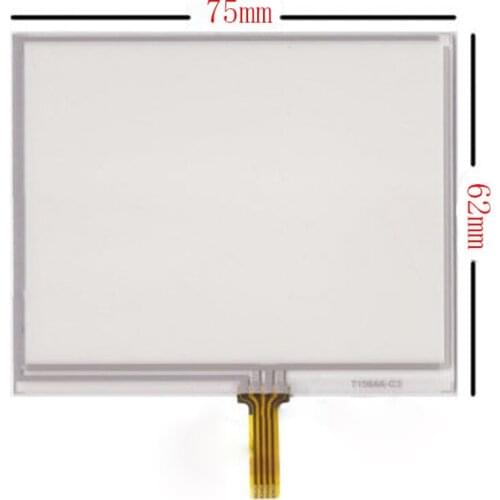 New 3.5 inch 4Wire Resistive Touch Panel Digitizer Screen For Akira Guepard