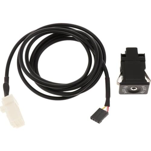 AUX auxiliary cable socket set For Mazda 2 3 5 6 CX-7 CX-9 RX-8 MX-5 Miata