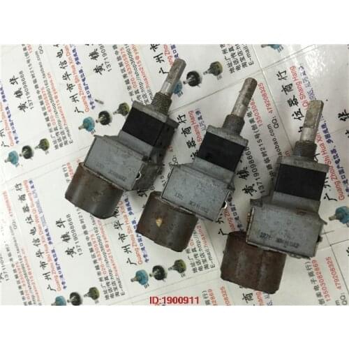1pcs/lot Used Japan ALPS 18-type double with a motor potentiometer 30K special DX2 handle length 25MMF 6 feet