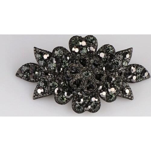 1PC Retro Rhinestones Flower Pattern For Women Girls Hair Clips Fashion Hair Accessories Exquisite and Elegant