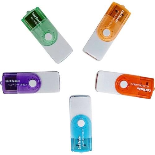 1 x memory card reader High Speed Multi-Function USB Card Reader 4 In 1 For MS MS-PRO TF Micro Memory Card Smart Reader