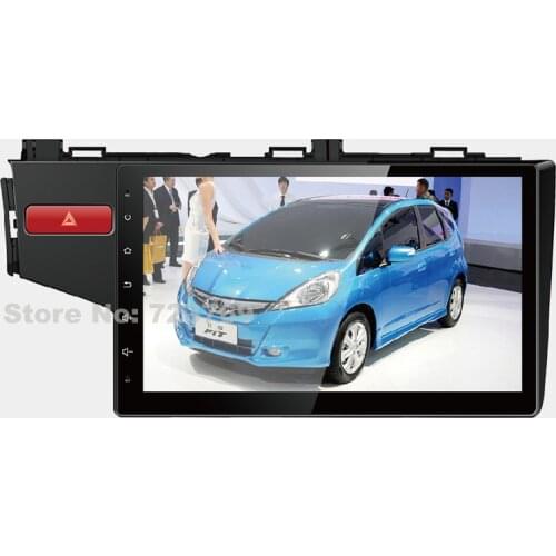 10.1 inch Android 8.0 System 4G RAM Car Radio GPS Navigation System Media Stereo Audio Headunit Entertainment for Honda Fit 2015