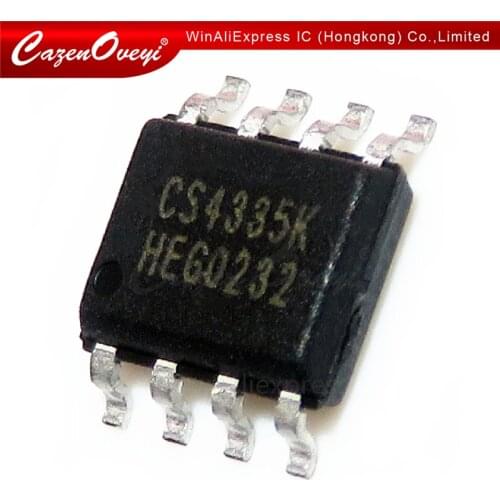 10pcs/lot CS4335-KSZR CS4335 4335KSZ CS4335KSZ CS4335-KSZ SOP-8 In Stock