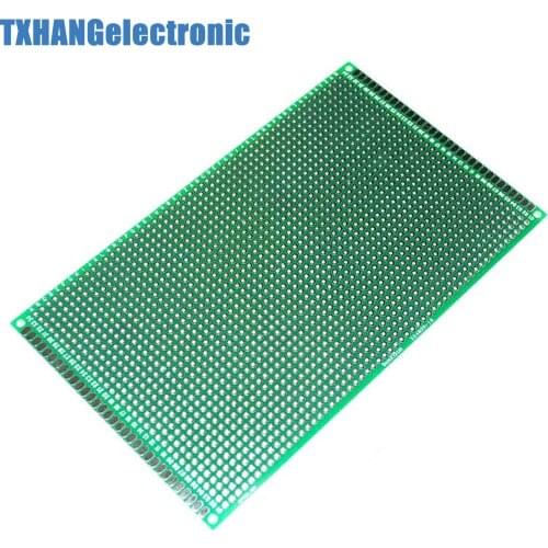 2PCS 9x15cm Double Side Board DIY Prototype Paper PCB 1.6mm Cheaper New diy electronics