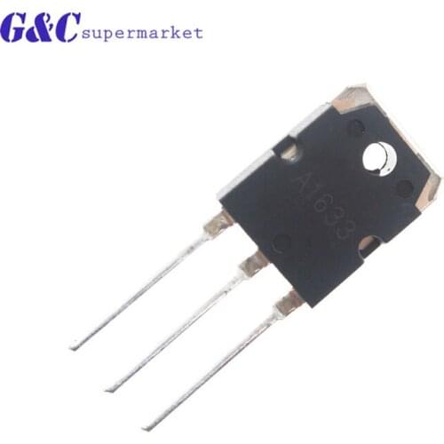 5PCS 2SA1633 2SA1633E PNP Transistor TO-247 SA1633 IC In Stock diy electronics
