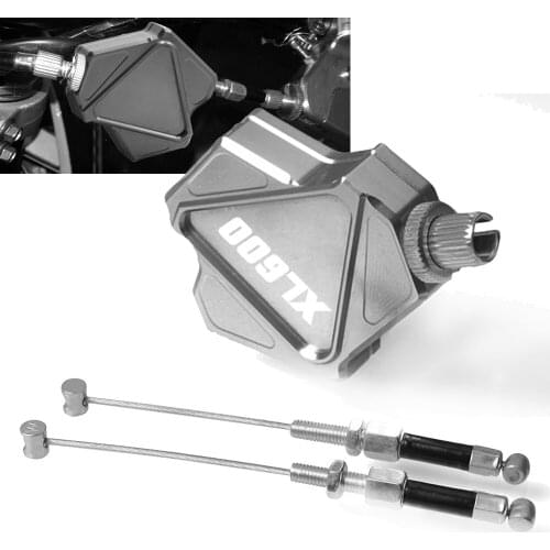 Motorcycle CNC Aluminum Stunt Pull Clutch Cable Easy System Trail For Honda XL600LMF XL600 Dakar 1985-1986