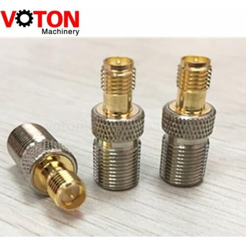 Free shipping 5 piece RP SMA Female (Jack) To F Female (Jack) Adapter