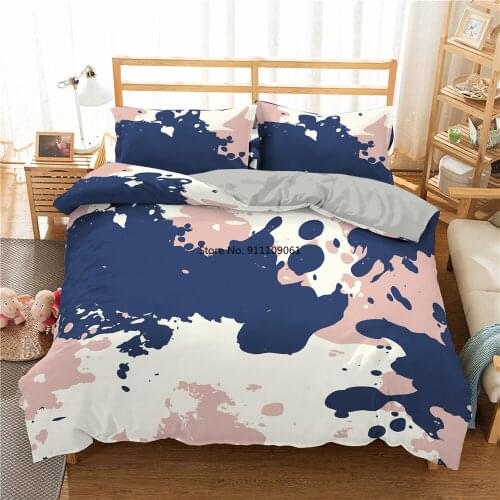 Home Textiles Camouflage Bedding Set Boy Teen Kids Bedroom Comforter Duvet Cover King Size with Pillowcase Abstract Bedclothes