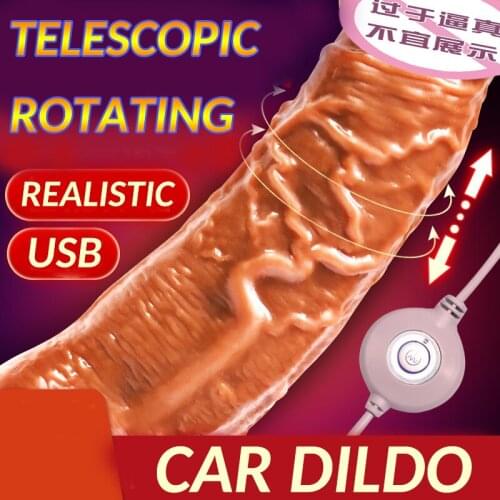 Thrusting Dildo Realistic Dildo Vibrator Strapon Sex Toys for Adult Women Huge Dildos Phalos Suction Cup Penis Horse Anal Dildos