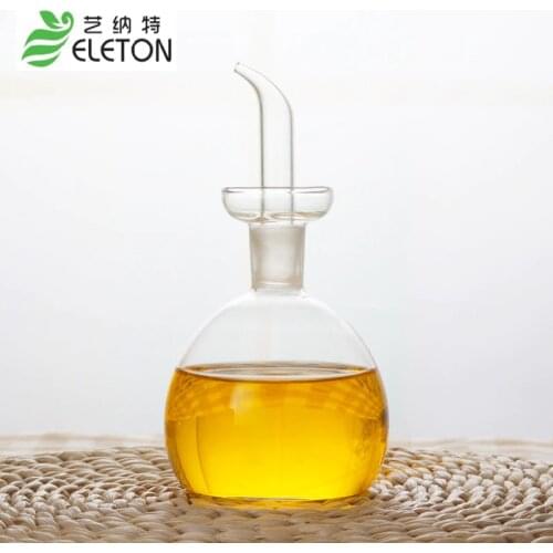 ELETON 250ml M size gravy boats oil and vinegar bottle cruet glass oil bottle olive oil bottles kitchen supply Kitchenware