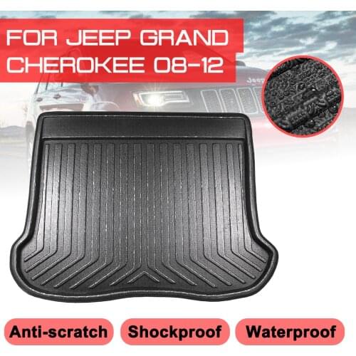 Carpet Car Floor Mat Rear Trunk Anti-mud Cover For Jeep Grand Cherokee 2008 2009 2010-2012