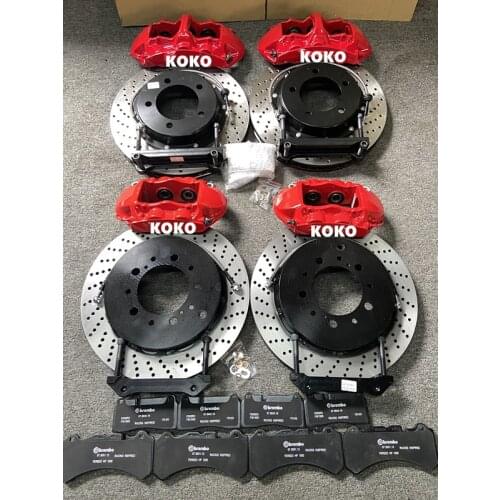 Black GT6 & GT4 Caliper brake system 380mm front floating rotor & 355mm rear disc For BMW e92 2011 with Shipping
