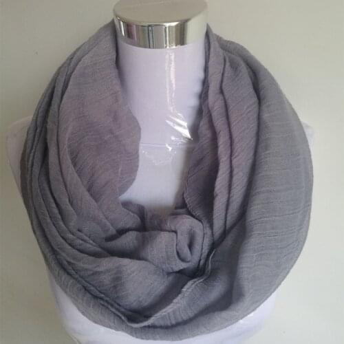 New fashion Solid Color Scarves burbry Circle Loop Women Infinity Scarf Luxury Brand Kallove For Ladies Shawl women Scarves