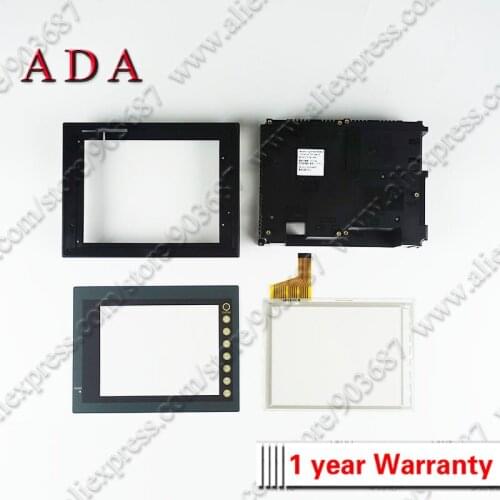 V708CD Front and Back Cover Case Shell Housing for FUJI V708CD Plastic Frame Covers + Touch Screen + Overlay Protective Film