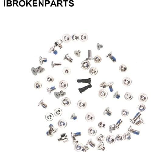 Full Inner Screw Set Including Bottom Screws for iPhone X 8 7 6S 6 Plus Complete Screw Replacement Parts