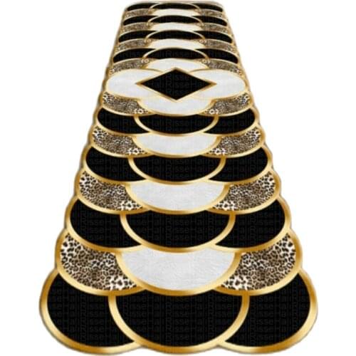 Luxury Leopard Effect Special Cut Non-Slip Base Living Room Entrance Hallway Living Room Bedroom Home Decor Carpet Rug tapis