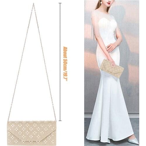 Fsshion Style Cosmetic Bag Bling Diamond Ladies Jewelry Wrist Bag Shoulder Bags Clutches Bag For Party