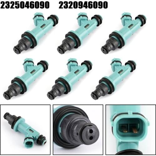 Artudatech 23209-46090 6x Fuel Injector 23250-46090 For Toyota Supra for GS SC IS 300 3.0L 842-12268 2325046090 2320946090