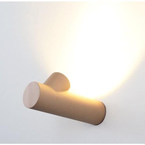 Outdoor Die-Casting Aluminum Wall Lamp Stair Aisle Background Wall Lamp Simple And Creative Led Waterproof Balcony Wall Lamp