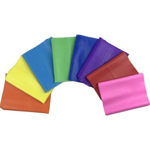 1.5m Latex Resistance Band Yoga Workout Pull Rope Crossfit Fitness Resistance Band Training Elastic Exercise Band Rope 8 Color