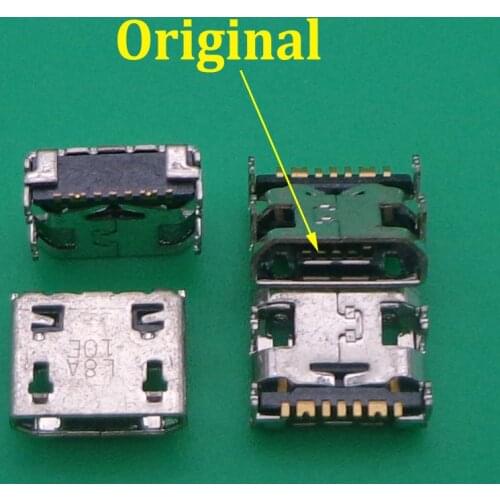 10pcs micro mini usb charging Port jack socket Connector plug for samsung Galaxy G355 G313 A8 A8000 A8009 J1 J120 J210F C3590